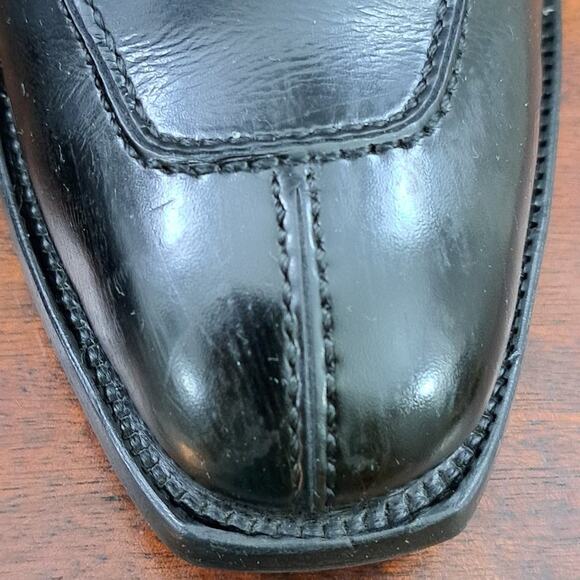 Scotch Grain Hirokawa Leather Oxfords Black 2850 Made In Japan Sz 24.5 - Picture 11 of 13